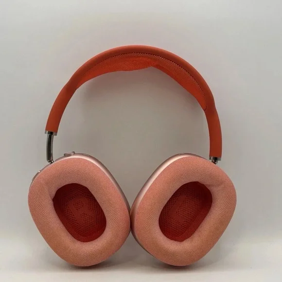 Apple Over-Ear Headphones - Pink and Orange